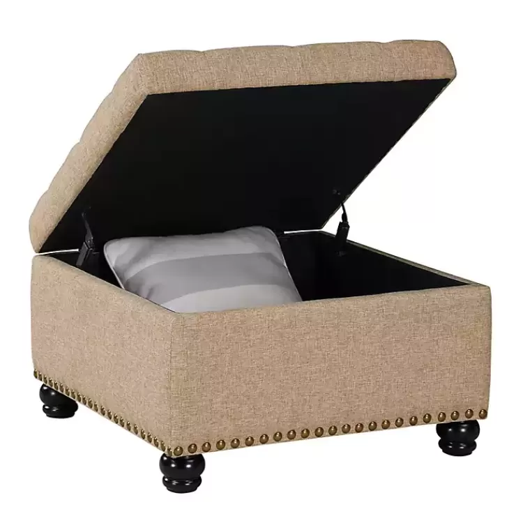 tan_upholstered_ava_coffee_table_ottoman_3.webp Upholstered Ava Coffee Table Ottoman>Kirklands Home New
