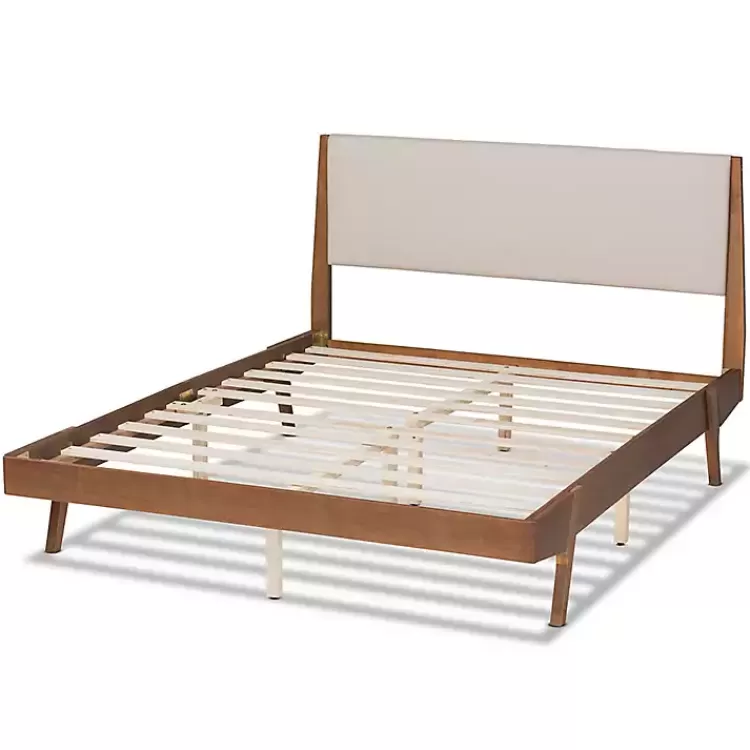 tan_upholstered_brown_wood_full_platform_bed_2.webp Tan Upholstered Brown Wood Full Platform Bed>Kirklands Home Cheap