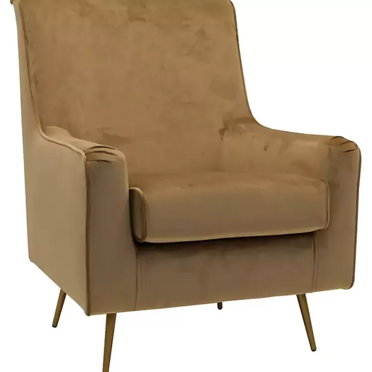 Velvet Lana Accent Chair>Kirklands Home Cheap