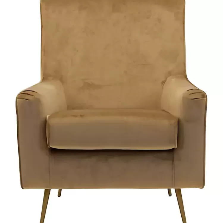 Velvet Lana Accent Chair>Kirklands Home Cheap