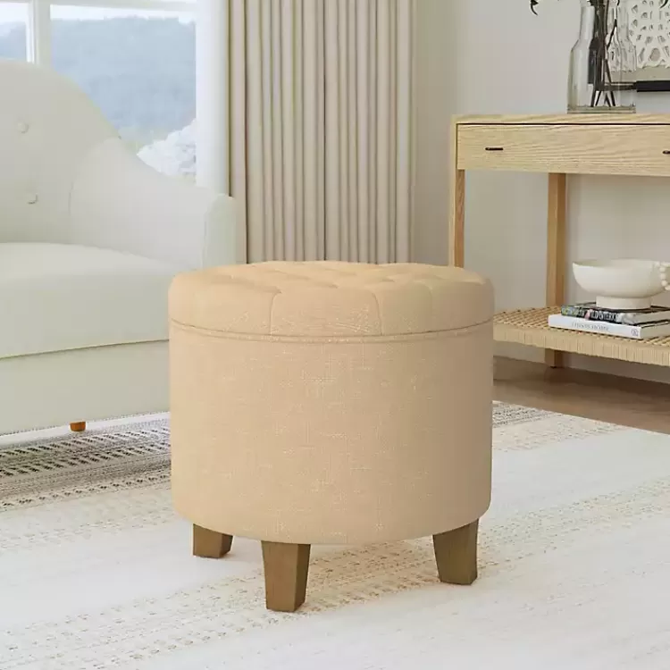 tan_woven_upholstered_tufted_storage_ottoman_3.webp Woven Upholstered Tufted Storage Ottoman>Kirklands Home Store