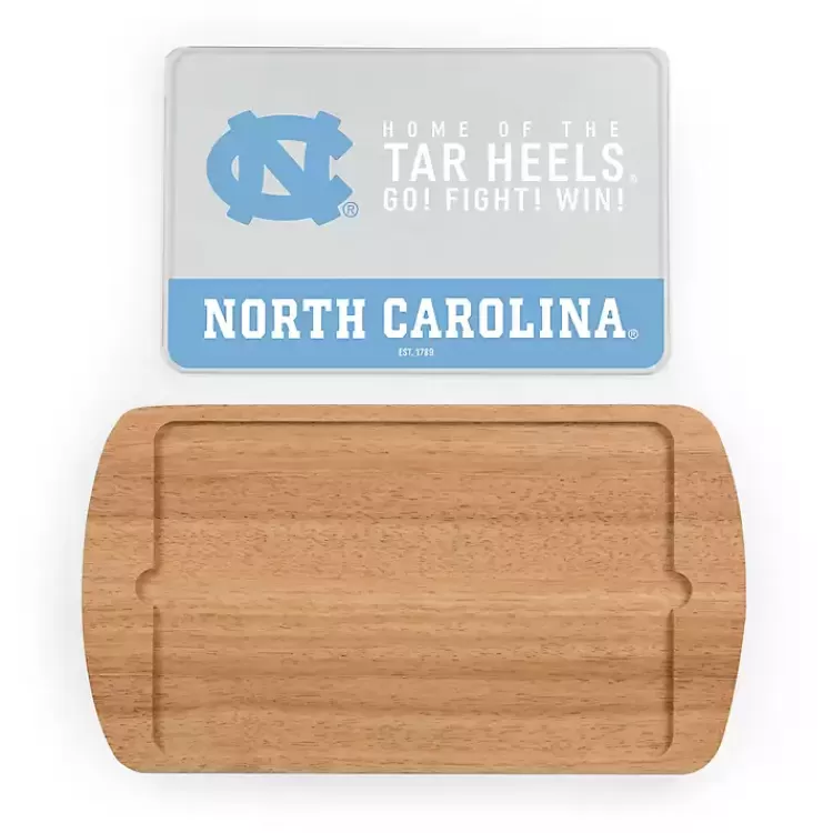 Tar Heels Wood and Glass Serving Board>Kirklands Home Clearance