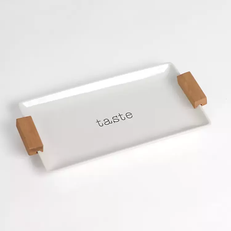 Taste Acacia Wood Serving Tray>Kirklands Home Outlet