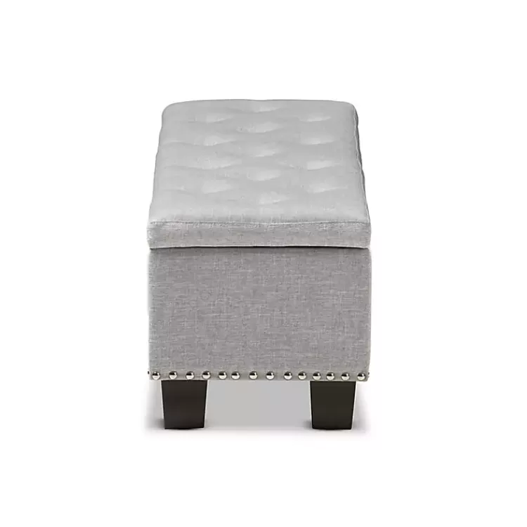 taupe_buttontufted_upholstered_storage_bench_3.webp Taupe Button-Tufted Upholstered Storage Bench>Kirklands Home Sale
