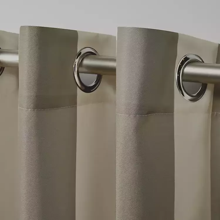 taupe_canopy_outdoor_curtain_panel_set__in_2.webp Taupe Canopy Outdoor Curtain Panel Set, 96 in.>Kirklands Home Hot