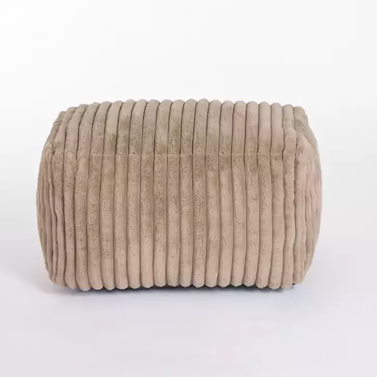 Taupe Comfy Foam Lounge Ottoman>Kirklands Home Cheap