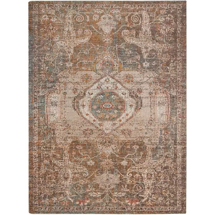 Taupe Eaton Transitional Area Rug, 6x8>Kirklands Home Clearance