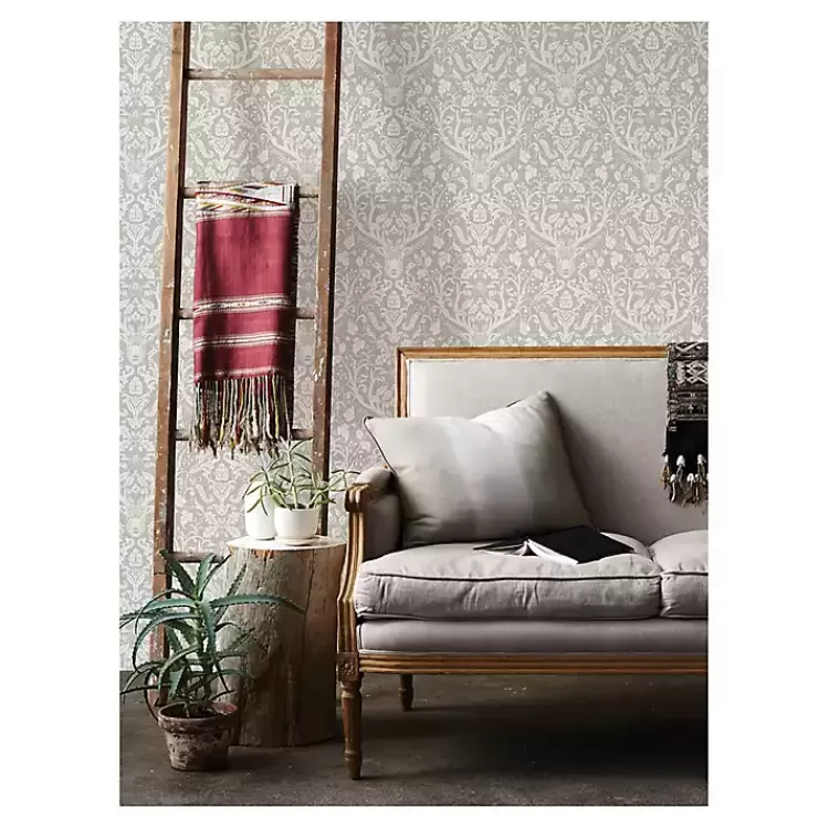 Taupe Escape to the Forest Peel & Stick Wallpaper>Kirklands Home Shop