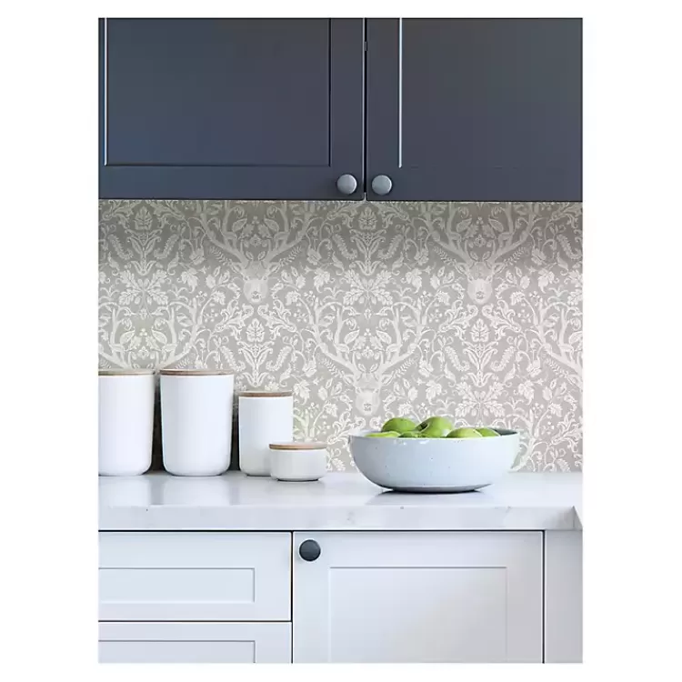 taupe_escape_to_the_forest_peel__stick_wallpaper_3.webp Taupe Escape to the Forest Peel & Stick Wallpaper>Kirklands Home Shop