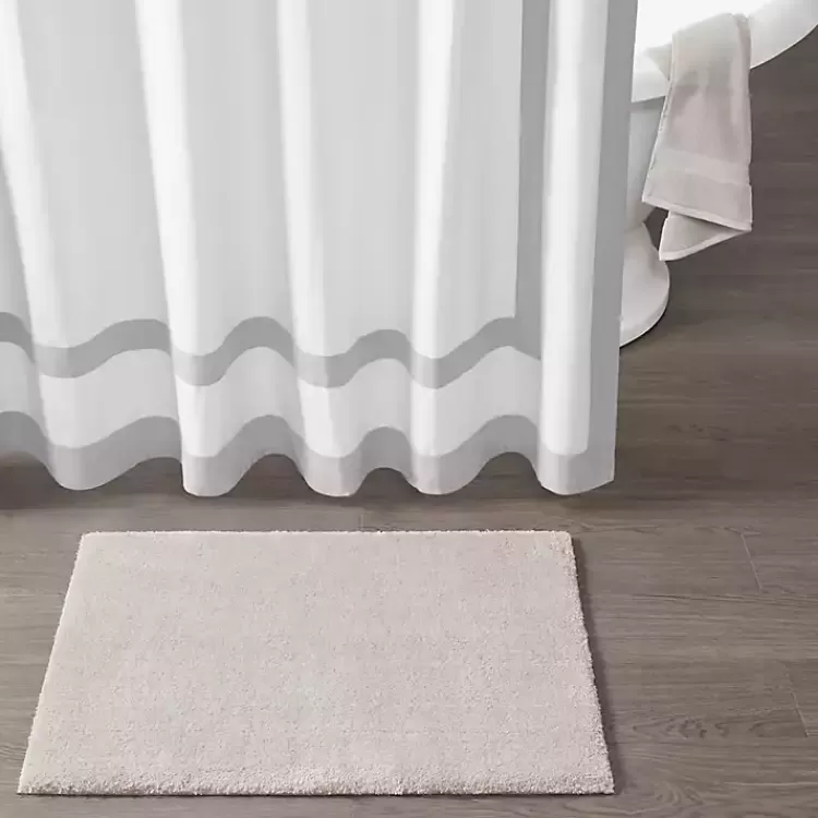 Taupe High Pile Marshmallow Bath Mat, 30 in.>Kirklands Home Store