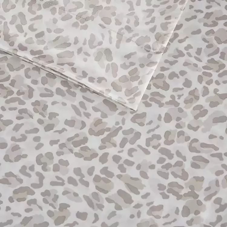 taupe_leopard_satin_standard_pc_pillow_case_set_5.webp Taupe Leopard Satin Standard 2-pc. Pillow Case Set>Kirklands Home Store