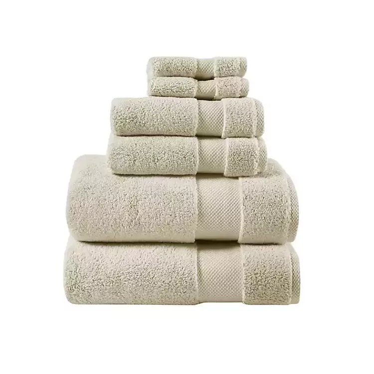 Taupe 6-pc. Cotton Bath Towel Set>Kirklands Home Hot