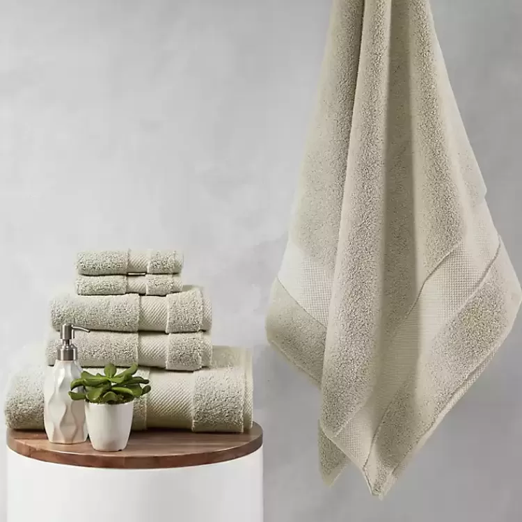 Taupe 6-pc. Cotton Bath Towel Set>Kirklands Home Hot