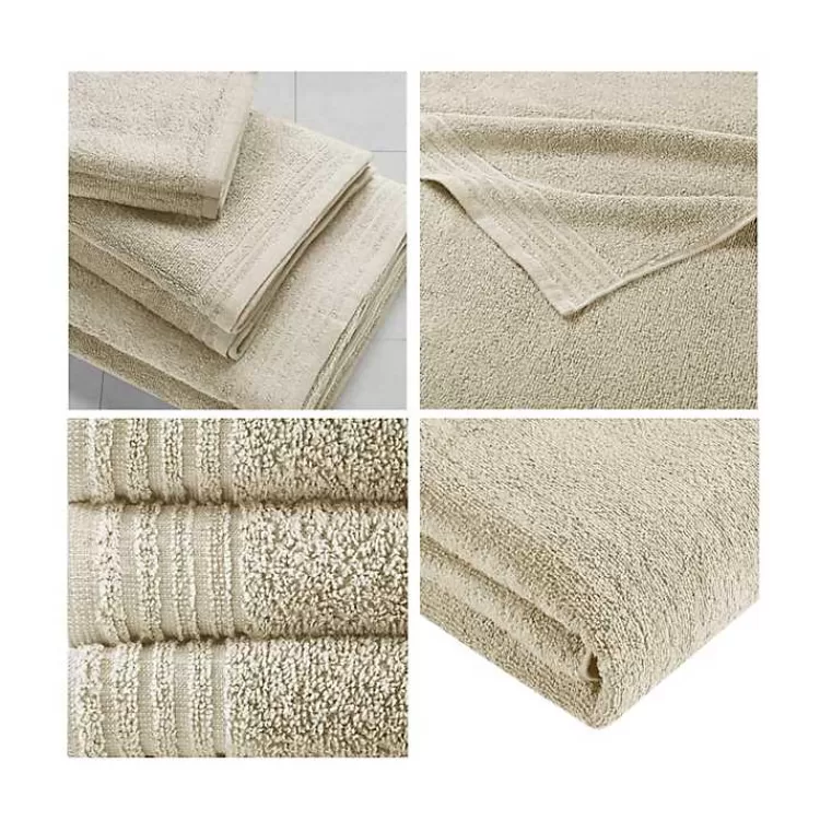 taupe_pc_cotton_quick_dry_bath_towel_set_2.webp Taupe 12-pc. Cotton Quick Dry Bath Towel Set>Kirklands Home Outlet