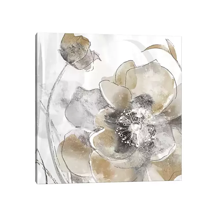 Taupe Spring Poppy Canvas Art Print>Kirklands Home Best