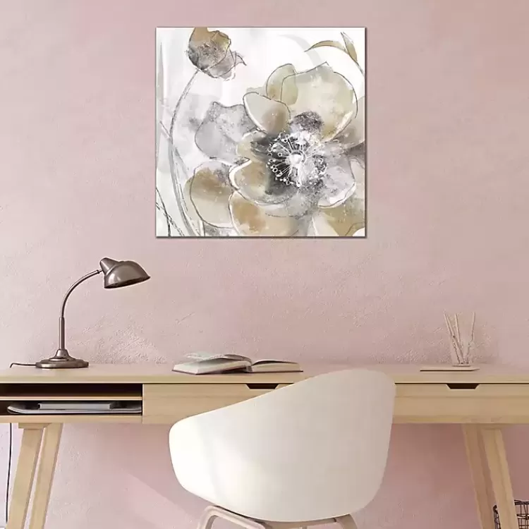 Taupe Spring Poppy Canvas Art Print>Kirklands Home Best