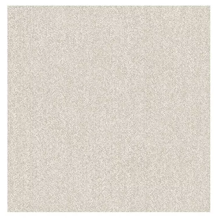 Taupe Textured Cross Woven Peel & Stick Wallpaper>Kirklands Home Outlet