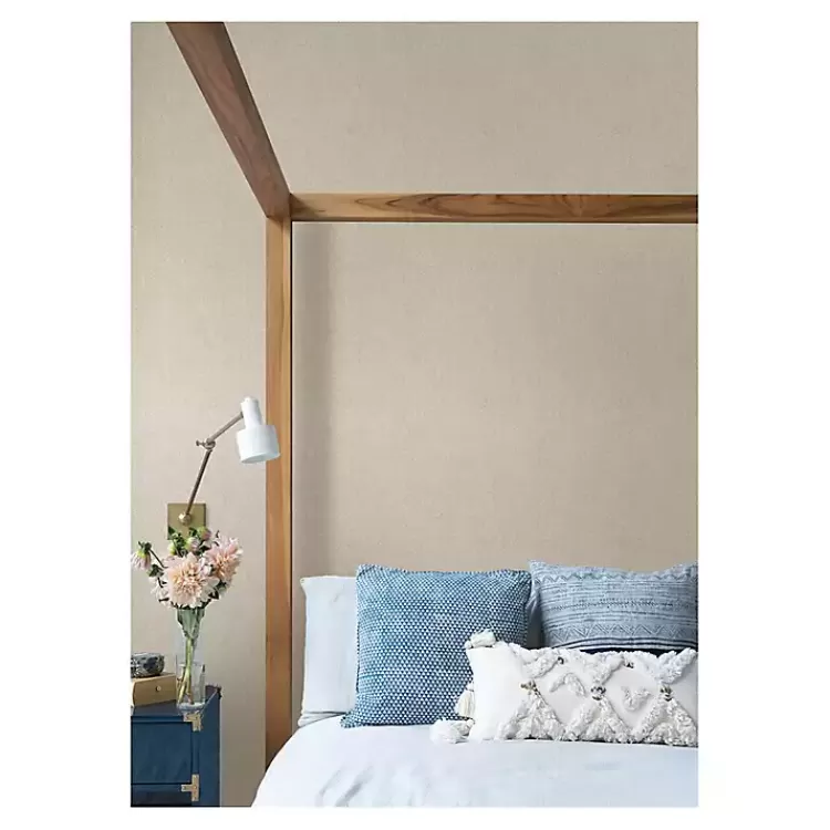 taupe_textured_cross_woven_peel__stick_wallpaper_4.webp Taupe Textured Cross Woven Peel & Stick Wallpaper>Kirklands Home Outlet