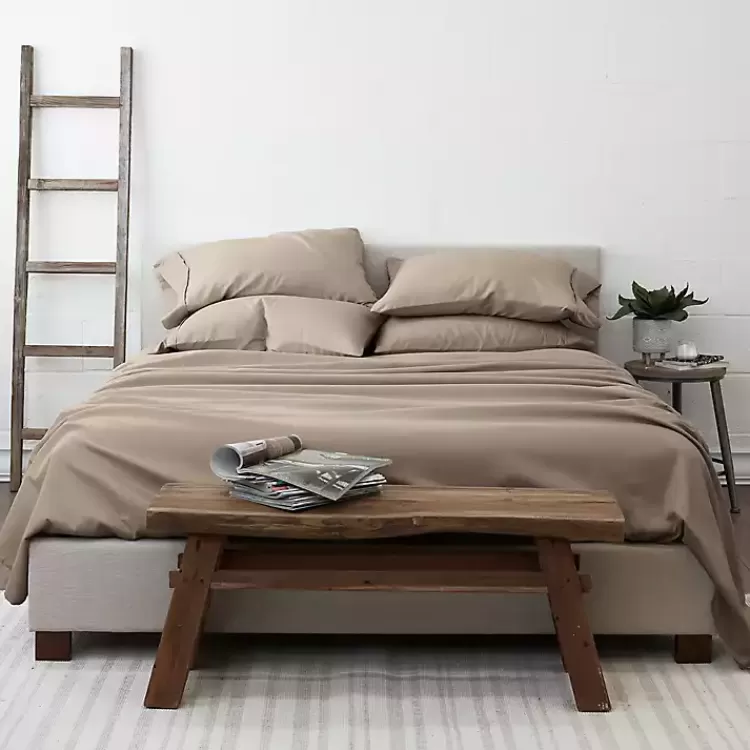 Taupe Ultra Soft 6-pc. Queen Sheet Set>Kirklands Home New
