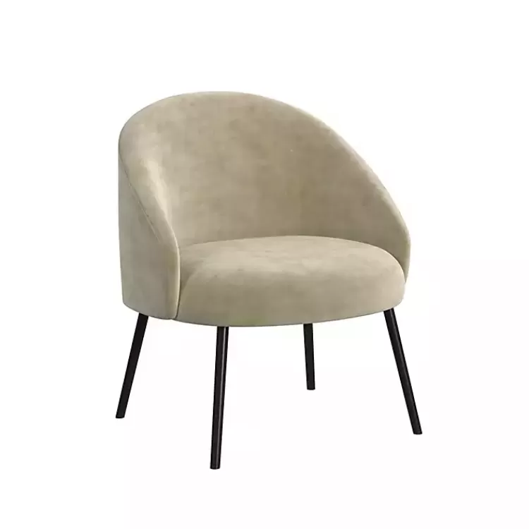 taupe_velvet_modern_accent_chair_2.webp Taupe Velvet Modern Accent Chair>Kirklands Home Sale