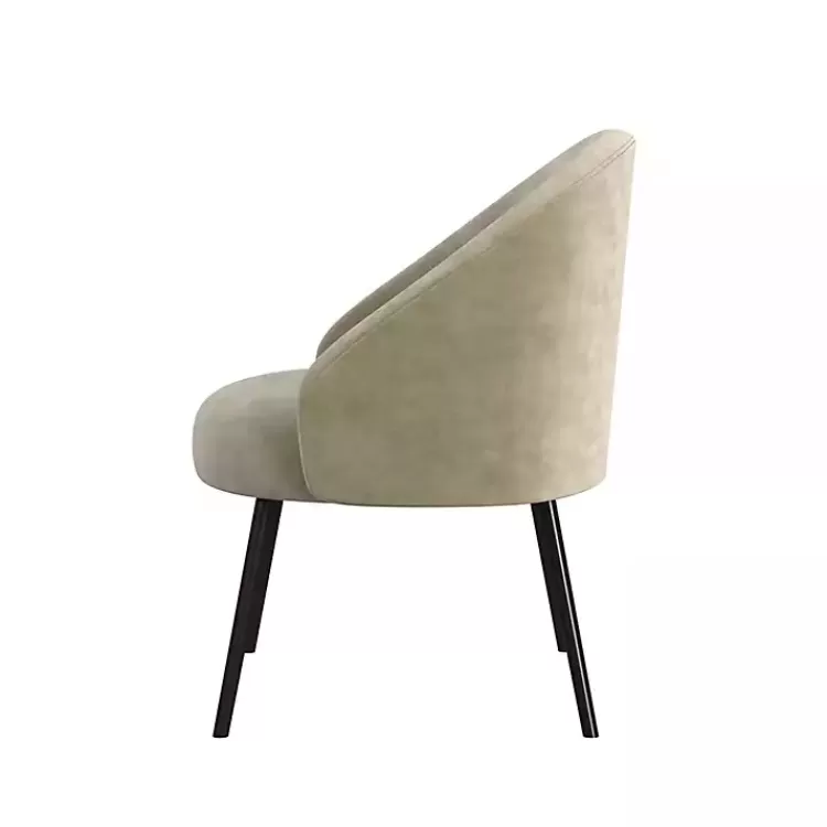 taupe_velvet_modern_accent_chair_3.webp Taupe Velvet Modern Accent Chair>Kirklands Home Sale