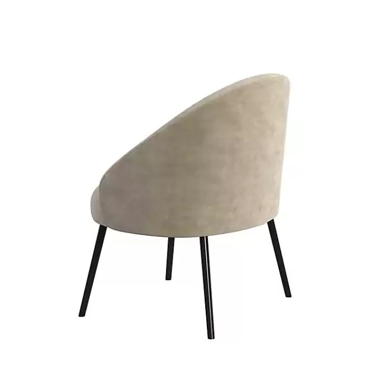 taupe_velvet_modern_accent_chair_4.webp Taupe Velvet Modern Accent Chair>Kirklands Home Sale