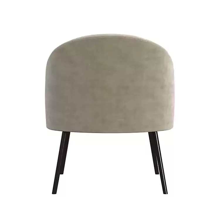 taupe_velvet_modern_accent_chair_6.webp Taupe Velvet Modern Accent Chair>Kirklands Home Sale