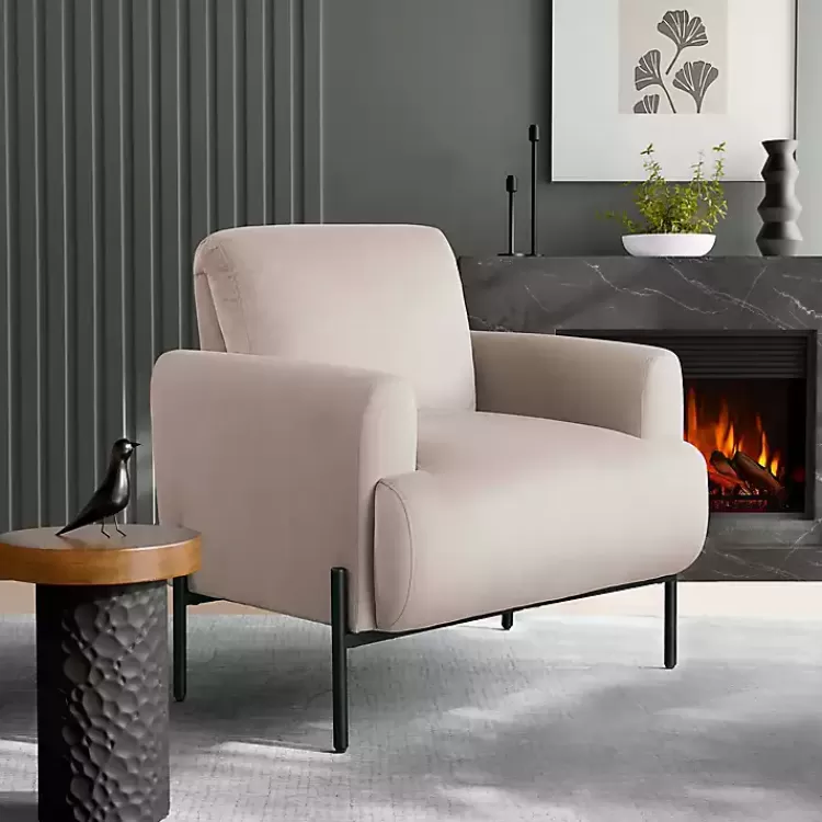 taupe_velvet_upholstered_knox_accent_chair_2.webp Taupe Velvet Upholstered Knox Accent Chair>Kirklands Home Cheap