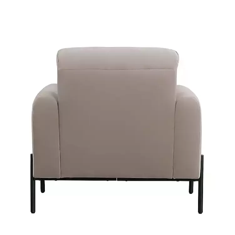taupe_velvet_upholstered_knox_accent_chair_4.webp Taupe Velvet Upholstered Knox Accent Chair>Kirklands Home Cheap