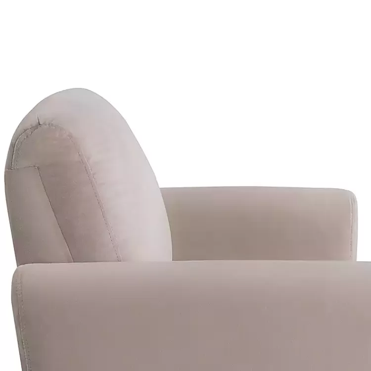 taupe_velvet_upholstered_knox_accent_chair_5.webp Taupe Velvet Upholstered Knox Accent Chair>Kirklands Home Cheap