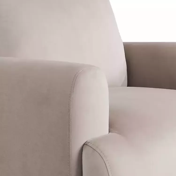 taupe_velvet_upholstered_knox_accent_chair_7.webp Taupe Velvet Upholstered Knox Accent Chair>Kirklands Home Cheap