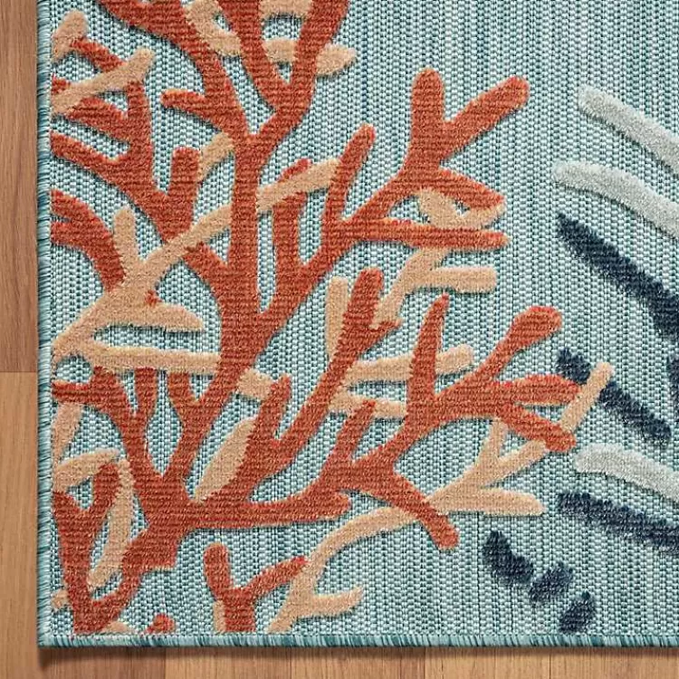 teal_coral_reef_area_rug_x_3.webp Teal Coral Reef Area Rug, 5x7>Kirklands Home Shop