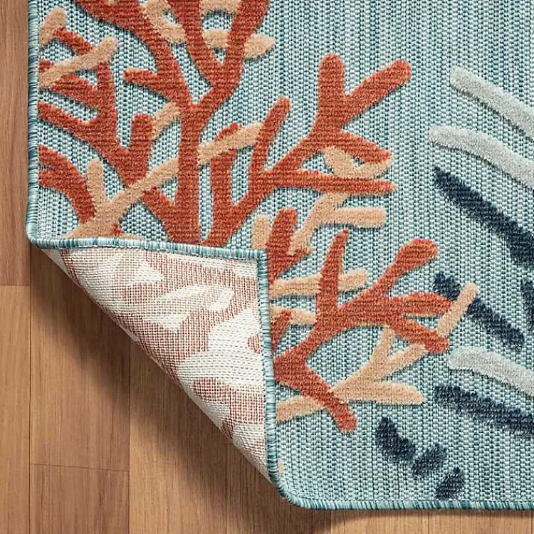 teal_coral_reef_area_rug_x_4.webp Teal Coral Reef Area Rug, 5x7>Kirklands Home Shop