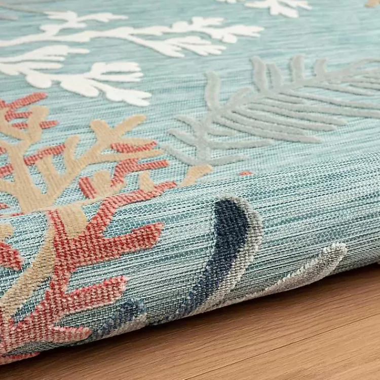 teal_coral_reef_area_rug_x_5.webp Teal Coral Reef Area Rug, 5x7>Kirklands Home Shop