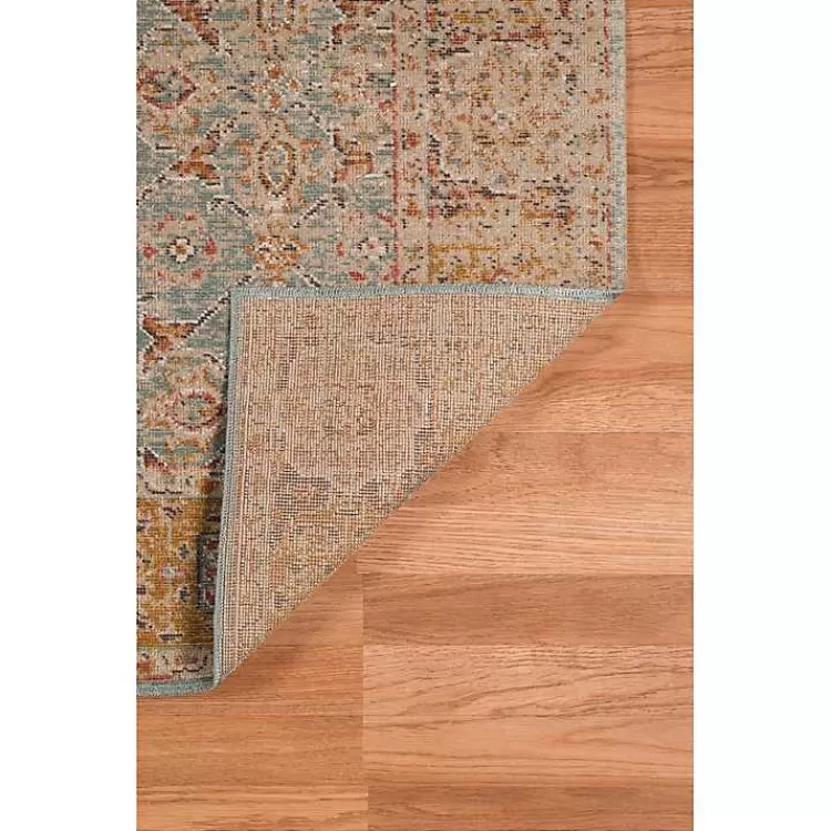 teal_eaton_bordered_runner_5.webp Teal Eaton Bordered Runner>Kirklands Home Discount