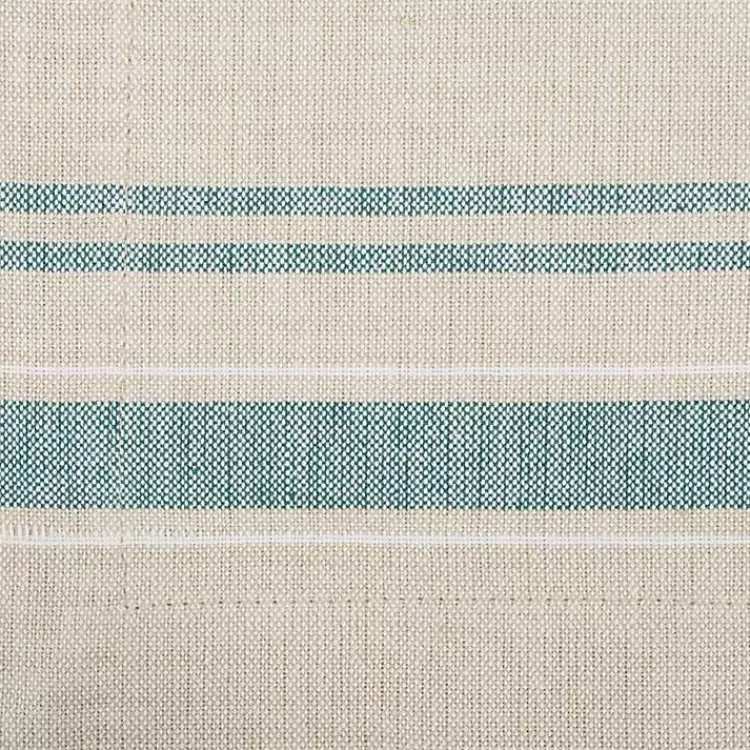 Teal French Stripe Placemats, Set of 6>Kirklands Home Clearance