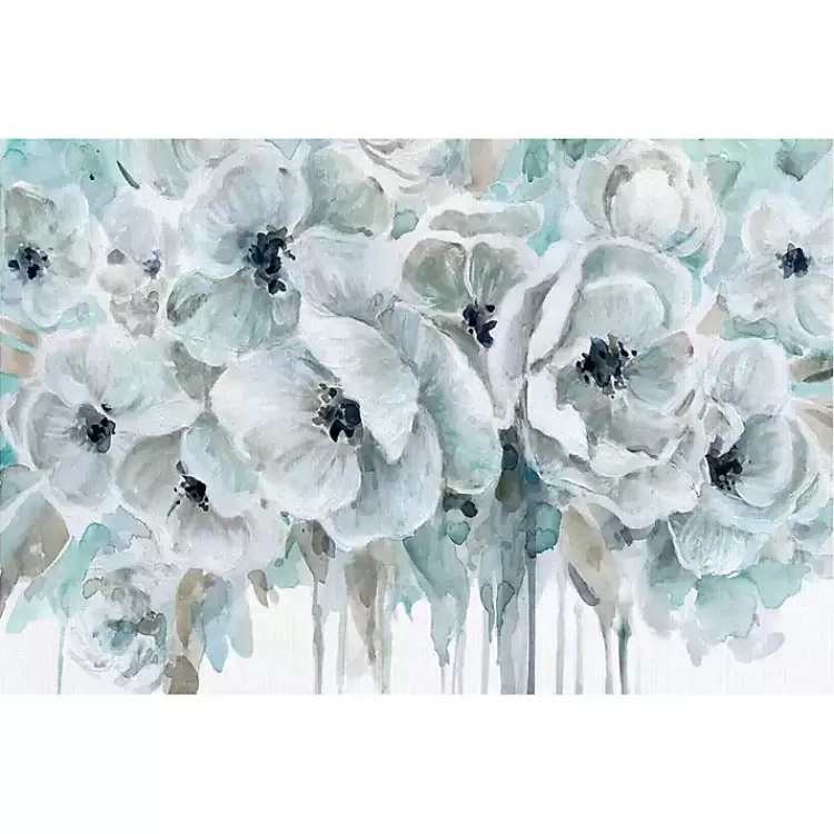 Teal Harmony Canvas Art Print by Carol Robinson>Kirklands Home Cheap