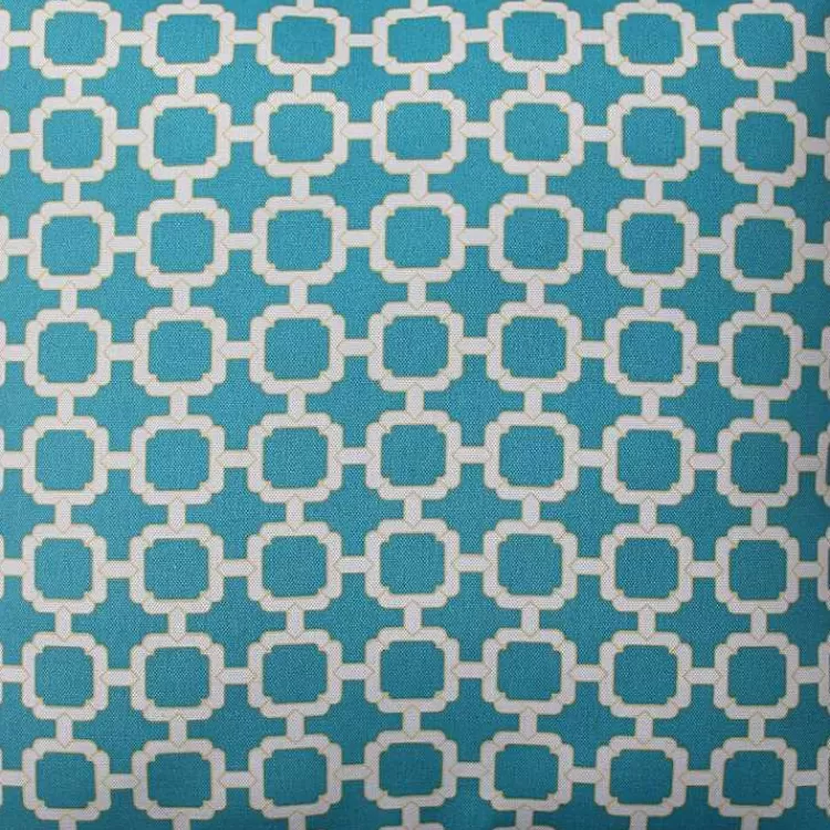 Teal Hickory Geo Outdoor Throw Pillows, Set of 2>Kirklands Home Cheap