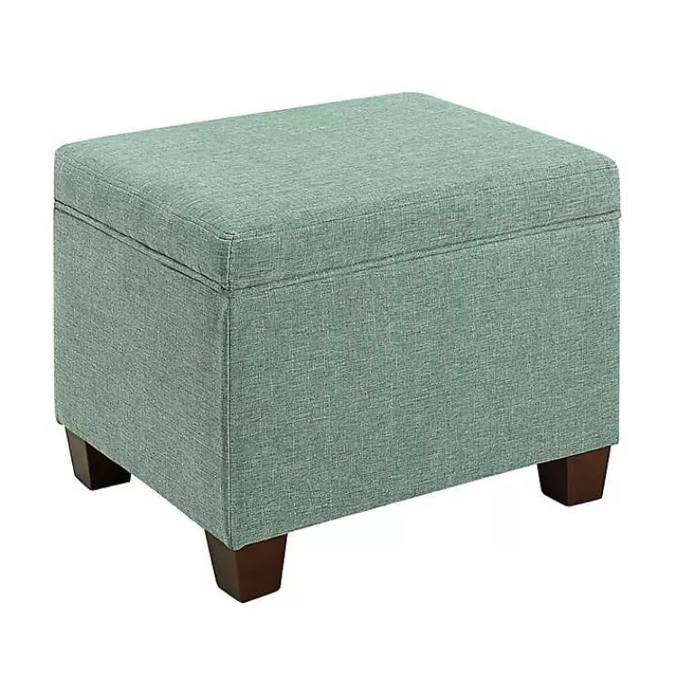 Teal Madison Storage Ottoman>Kirklands Home Best
