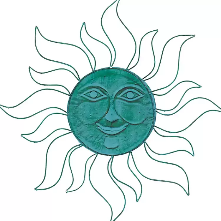 teal_metal_sun_face_wall_plaque_3.webp Teal Metal Sun Face Wall Plaque>Kirklands Home Store