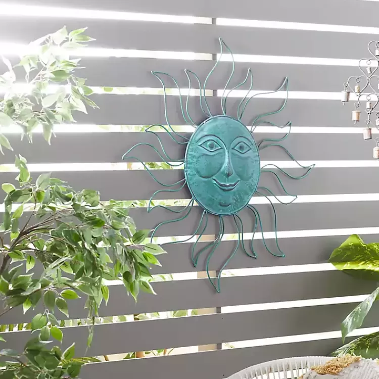 teal_metal_sun_face_wall_plaque_4.webp Teal Metal Sun Face Wall Plaque>Kirklands Home Store