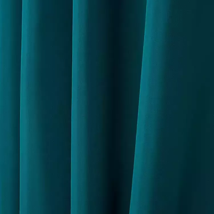 Teal Nicole Outdoor Curtain Panel Set, 96 in.>Kirklands Home Discount