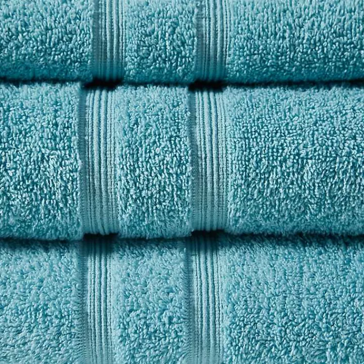 teal_turkish_cotton_pc_towel_set_2.webp Teal Turkish Cotton 6-pc. Towel Set>Kirklands Home Fashion
