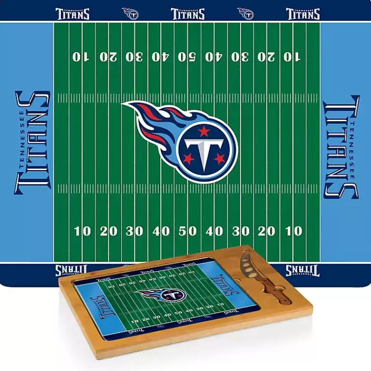 Tennessee Titans Cutting Board & Knife Set>Kirklands Home New