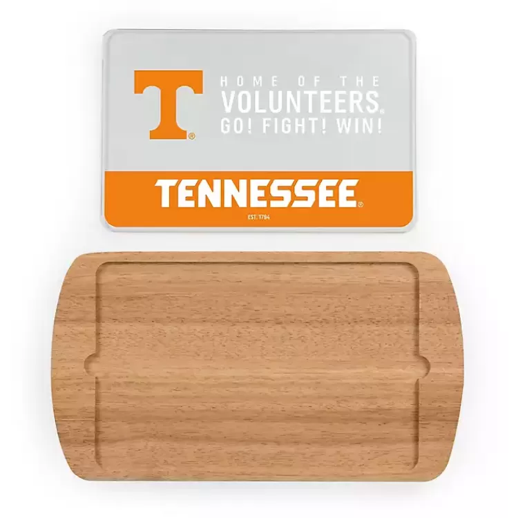 Tennessee Volunteers Wood and Glass Serving Board>Kirklands Home Cheap