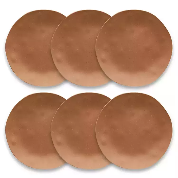 Terracotta Melamine Santal Dinner Plates, Set of 6>Kirklands Home Flash Sale