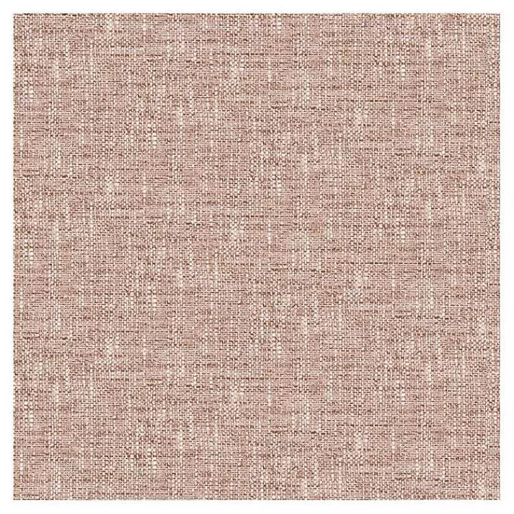 Terracotta Textu Poplin Peel & Stick Wallpaper>Kirklands Home Cheap