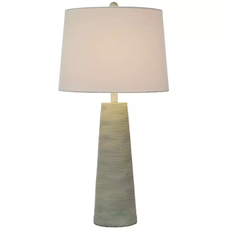 textured_light_blue_tapered_table_lamp_2.webp Textured Light Blue Tapered Table Lamp>Kirklands Home Cheap