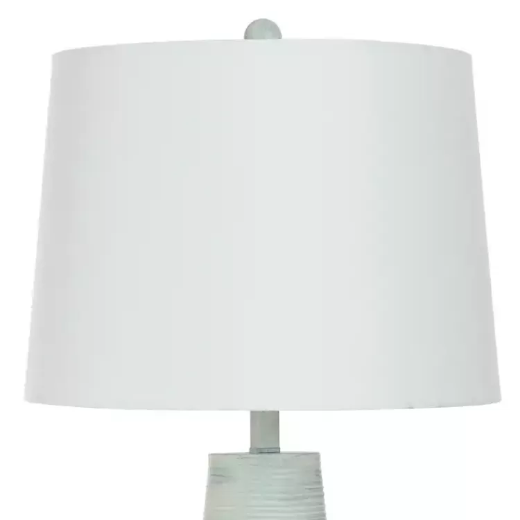 textured_light_blue_tapered_table_lamp_4.webp Textured Light Blue Tapered Table Lamp>Kirklands Home Cheap