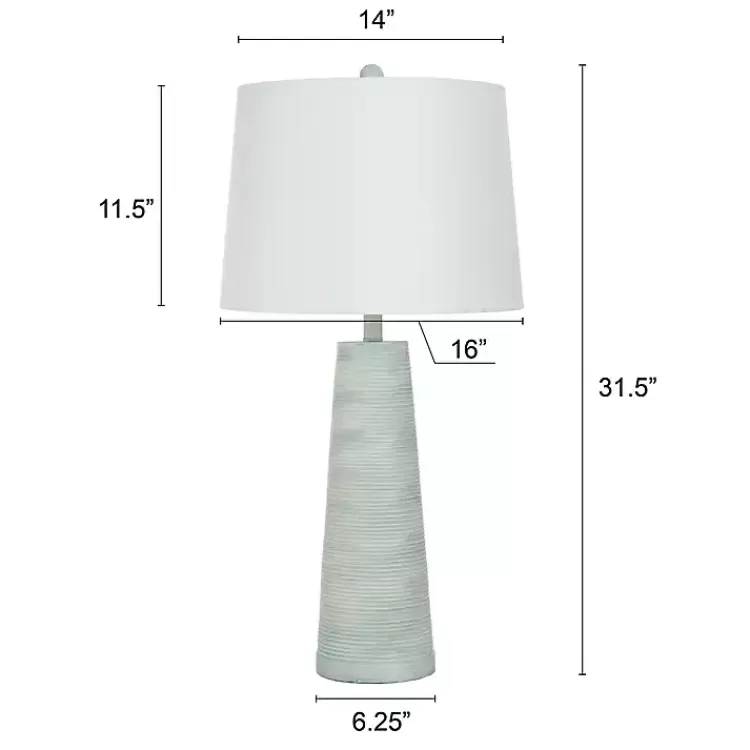 textured_light_blue_tapered_table_lamp_6.webp Textured Light Blue Tapered Table Lamp>Kirklands Home Cheap